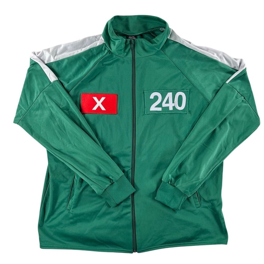 Netflix Squid Game Unisex Tracksuit Costume Jacket - Player 240 Ji-yeong - Med